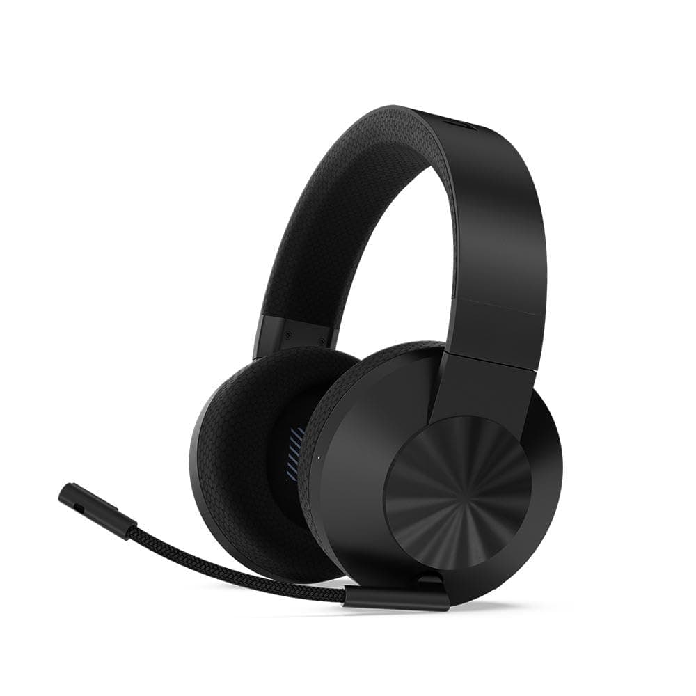 Слушалки Lenovo Legion H600 GXD1A03963, безжични/жични, микрофон, гейминг, опция за безжично зареждане, 3.5 mm jack, USB Type C, черни