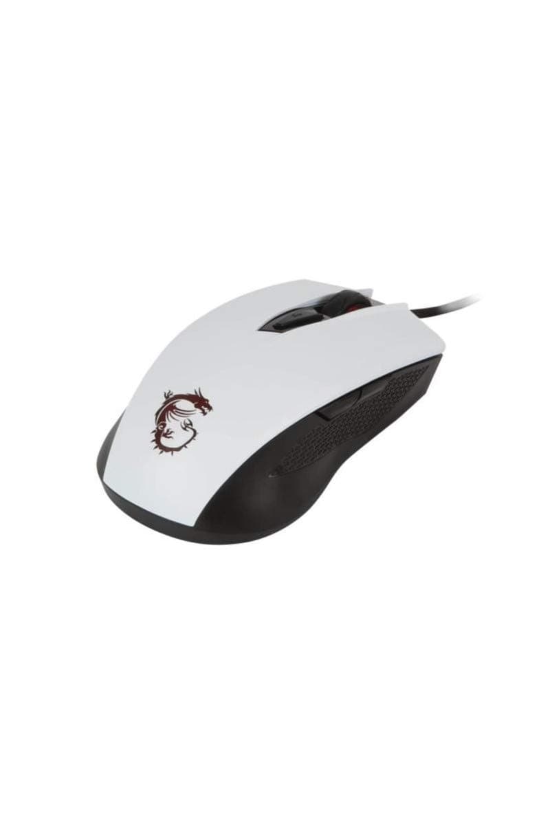 Мишка MSI Clutch GM40, оптична, 5000dpi, USB, бяла