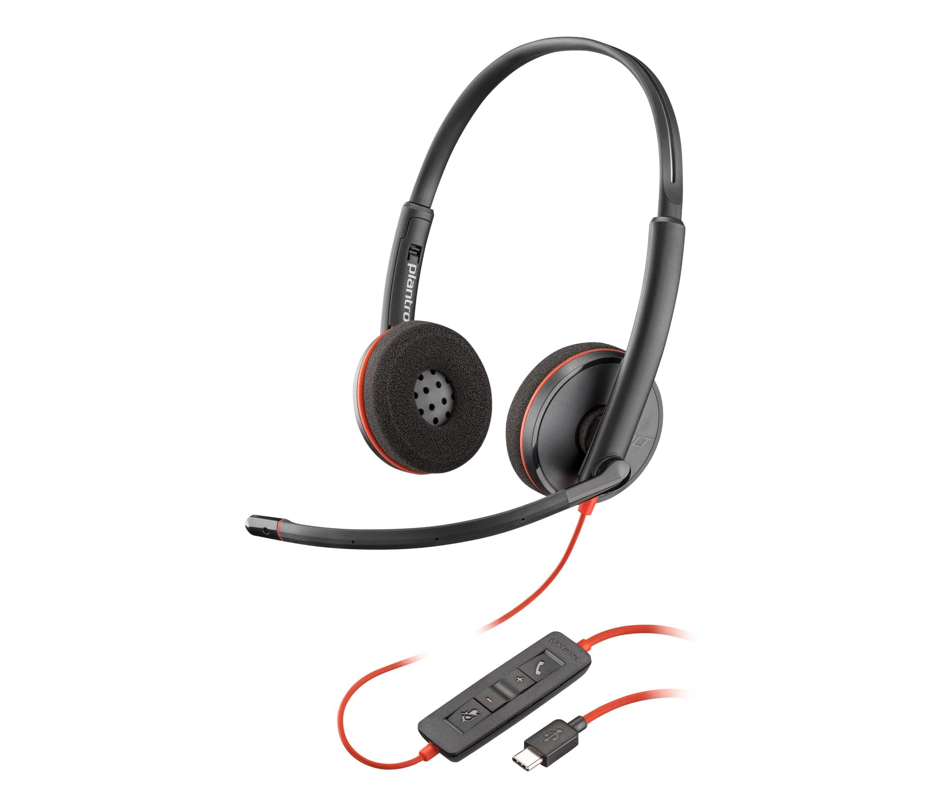 HP Poly Blackwire 3220 Стерео USB-C слушалка + USB-C/A адаптер Групово SmartBuy
