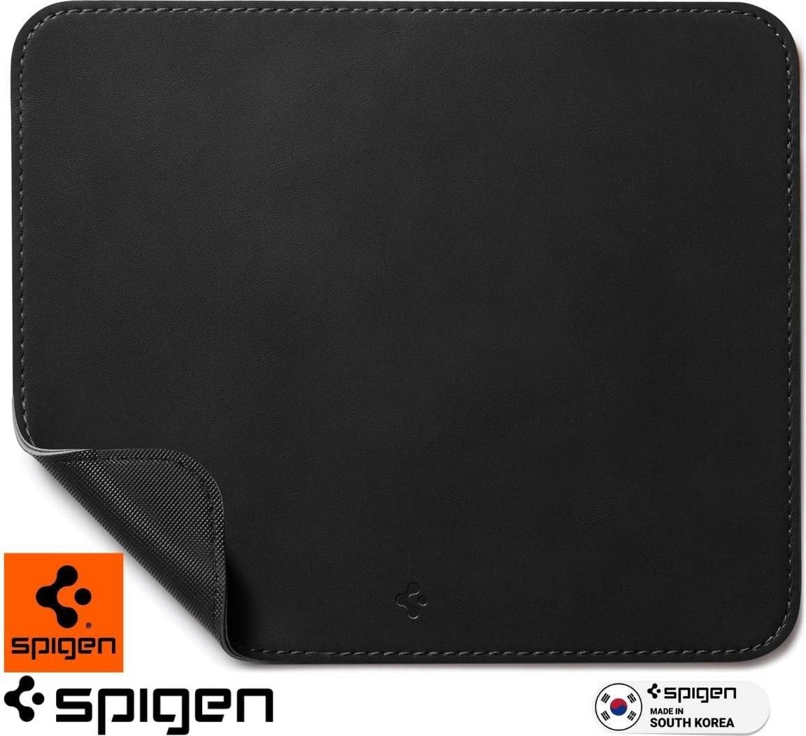 Кожена подложка (пад) за мишка - Spigen LD301 Mouse Pad (кафяв)