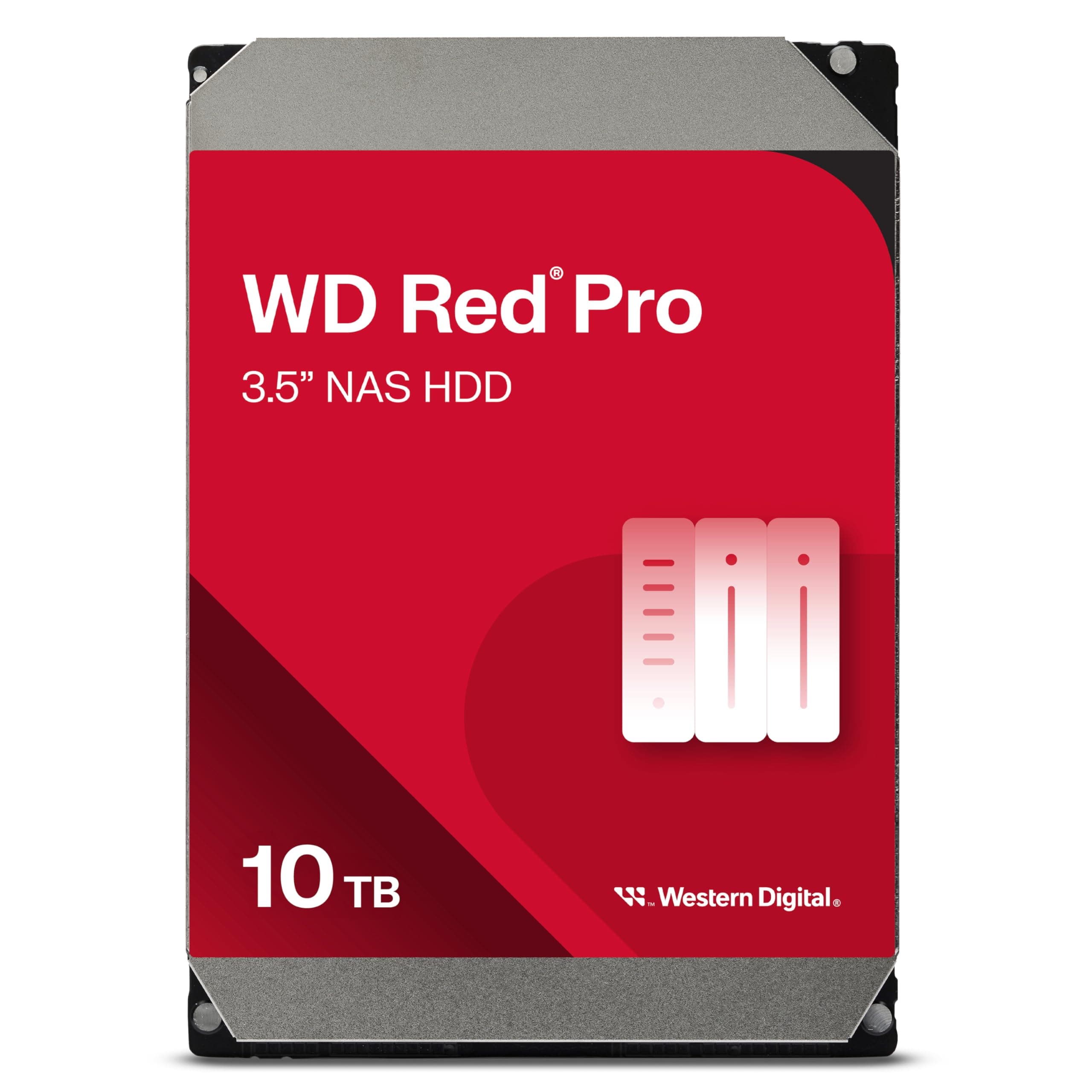 WD Red Pro 10TB SATA 6Gb/s 512MB Cache Internal 3.5inch 24x7 7200rpm