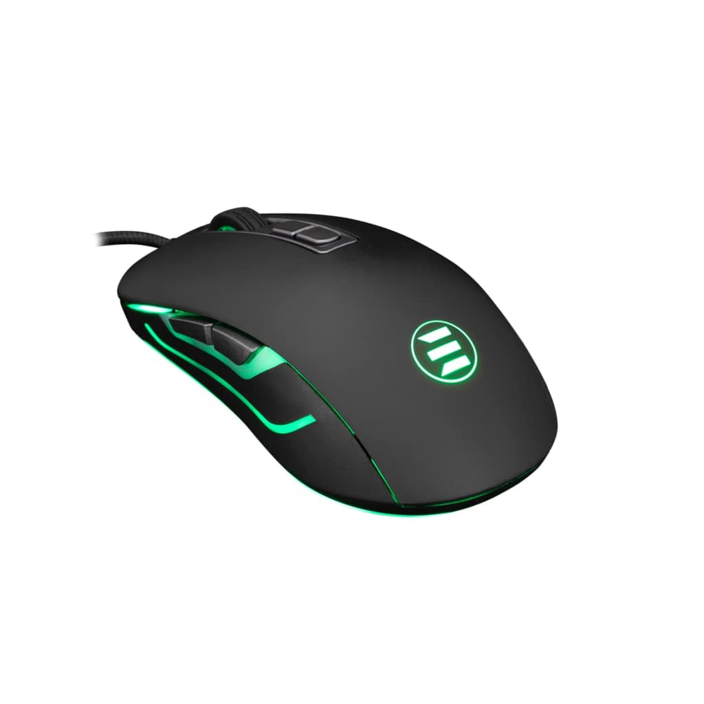Мишка SBOX SHINAI-V2 eShark ESL-M5, оптична, USB, RGB подсветка, 7 бутона, черна
