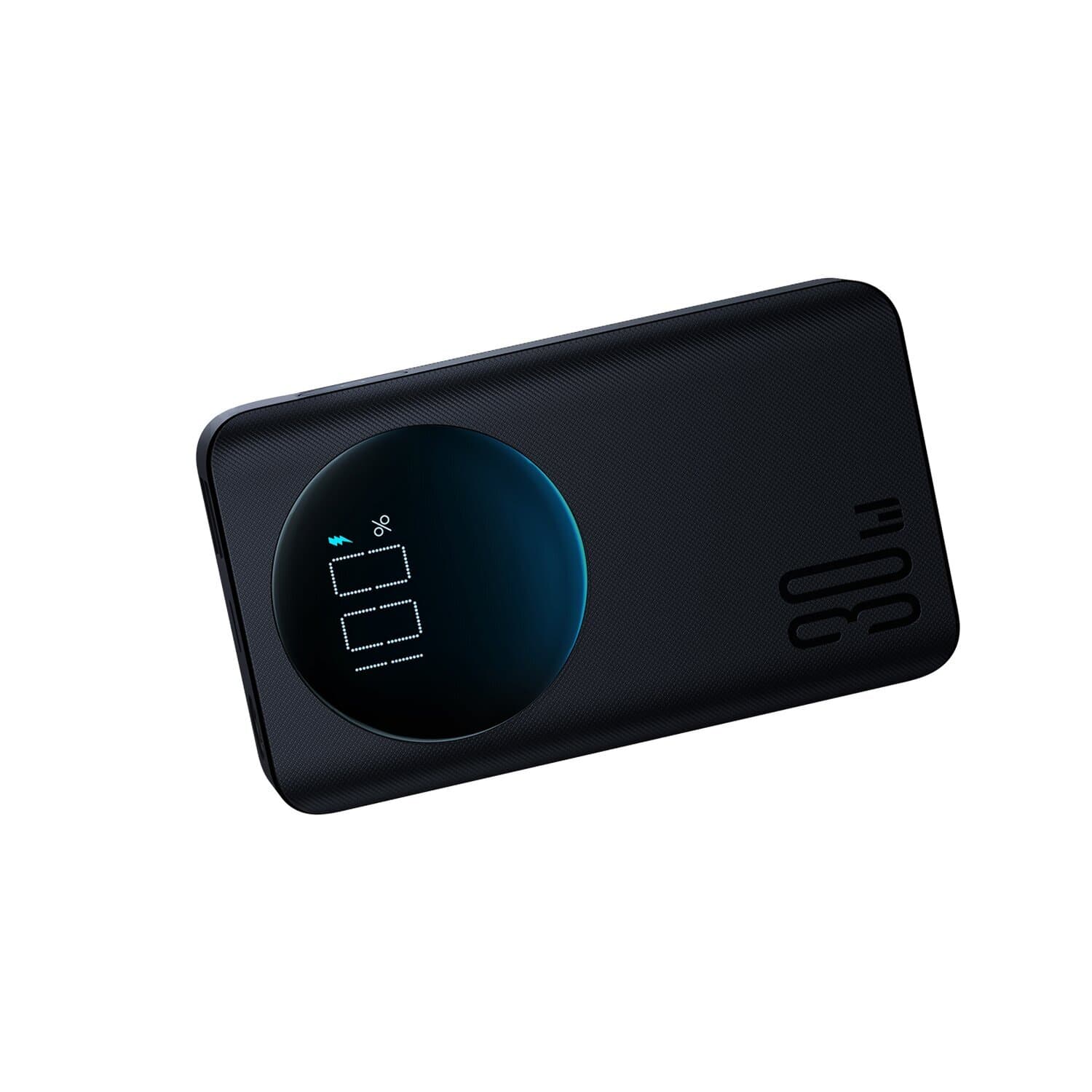 Външна батерия с 2xUSB-A и 1xUSB-C изходи и технология за бързо зареждане - Joyroom Digital Display Power Bank 30W 10000 mAh (черен)