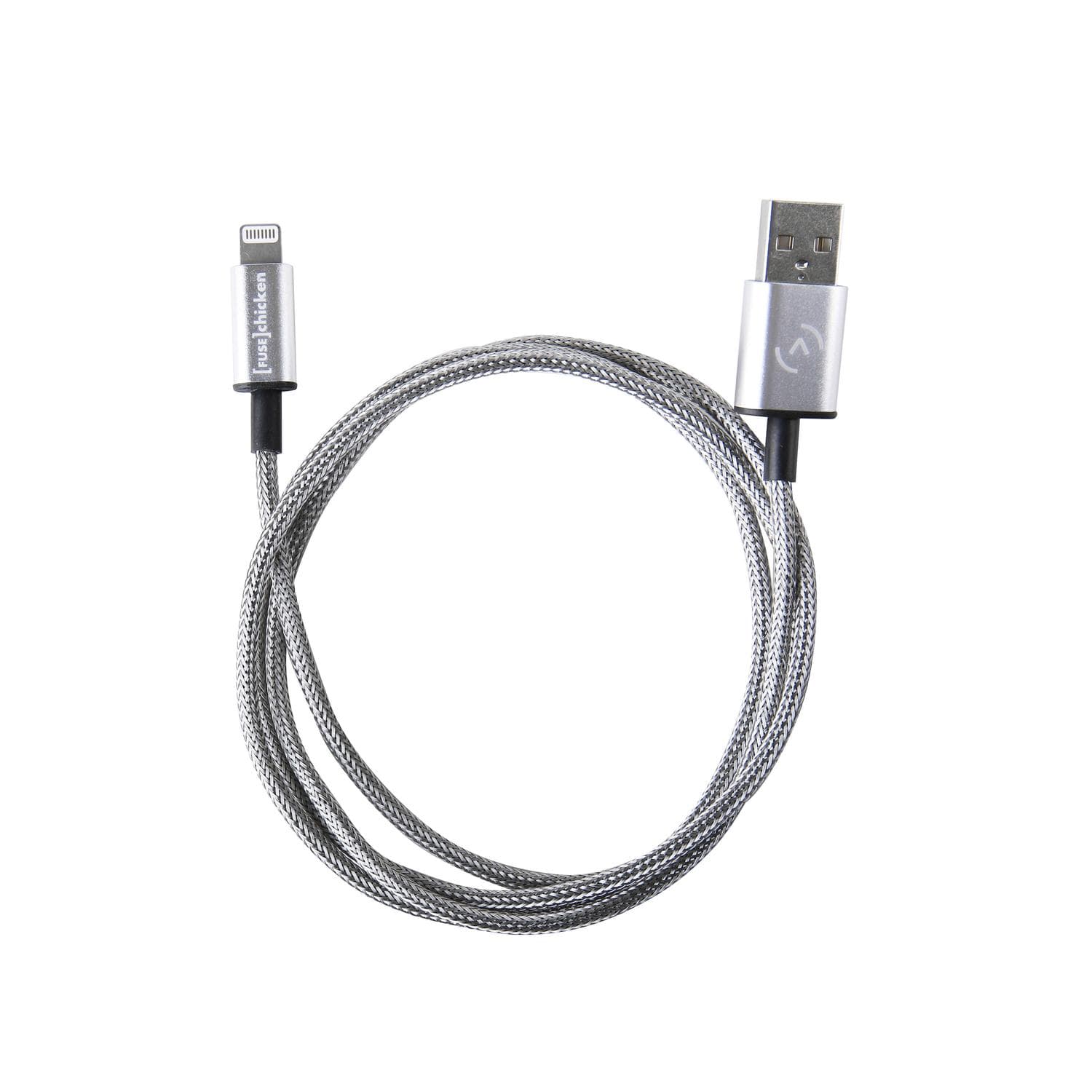 Стоманен Lightning кабел за iPhone, iPad, iPod с Lightning - Fuse Chicken Armour Charge (1 метър)