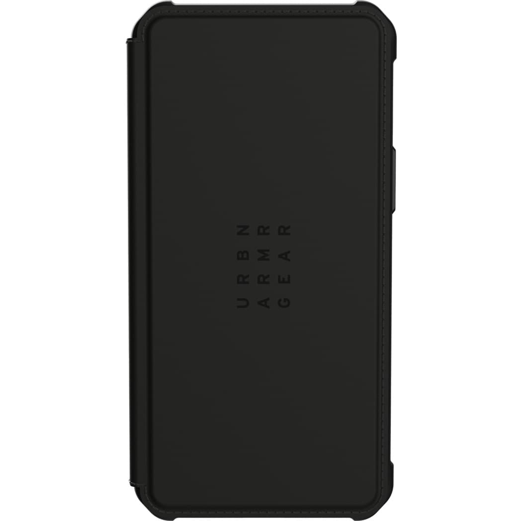 Удароустойчив хибриден кейс, тип портфейл за iPhone 12 Pro Max - Urban Armor Gear Metropolis Satin Touch Armor Case (черен)