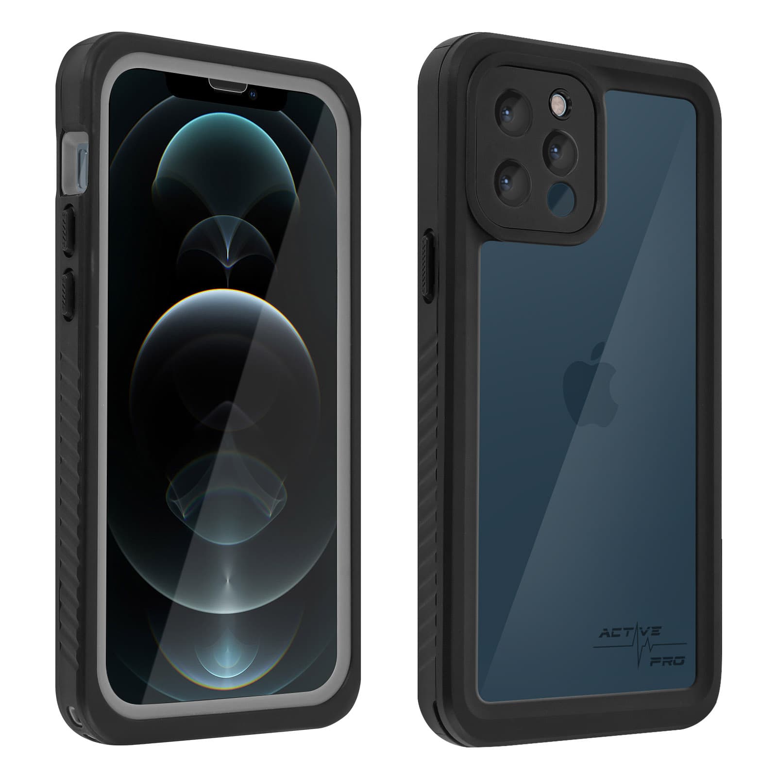 Ударо и водоустойчив кейс за iPhone 12 Pro Max - 4smarts Rugged Case Active Pro STARK (черен)