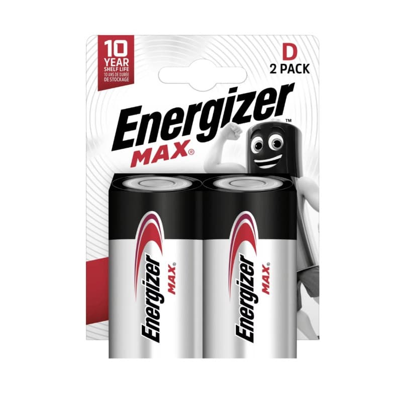 АЛКАЛНИ БАТЕРИИ ENR MAX ALK D CHP2 ENERGIZER