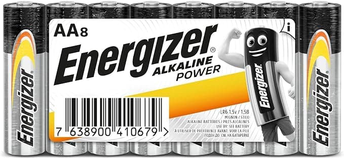КУТИЯ С 8 бр. АЛКАЛНИ БАТЕРИИ ALKALINE POWER AA CHP8 SRP ENERGIZER