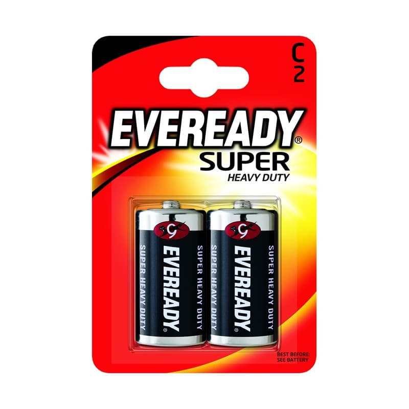 ЦИНКОВИ БАТЕРИИ EVEREADY SHD C BP2 ENERGIZER