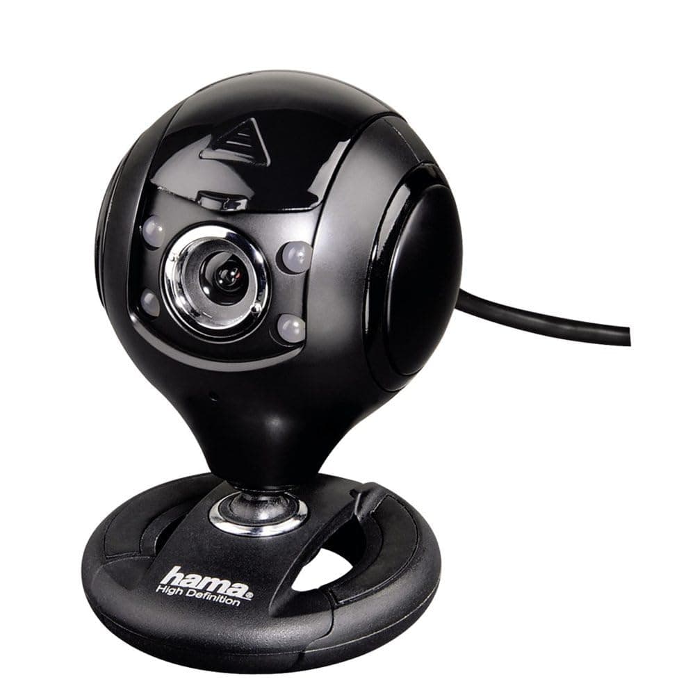 Уеб камера Hama Spy Protect (053950), HD, микрофон, USB, черна