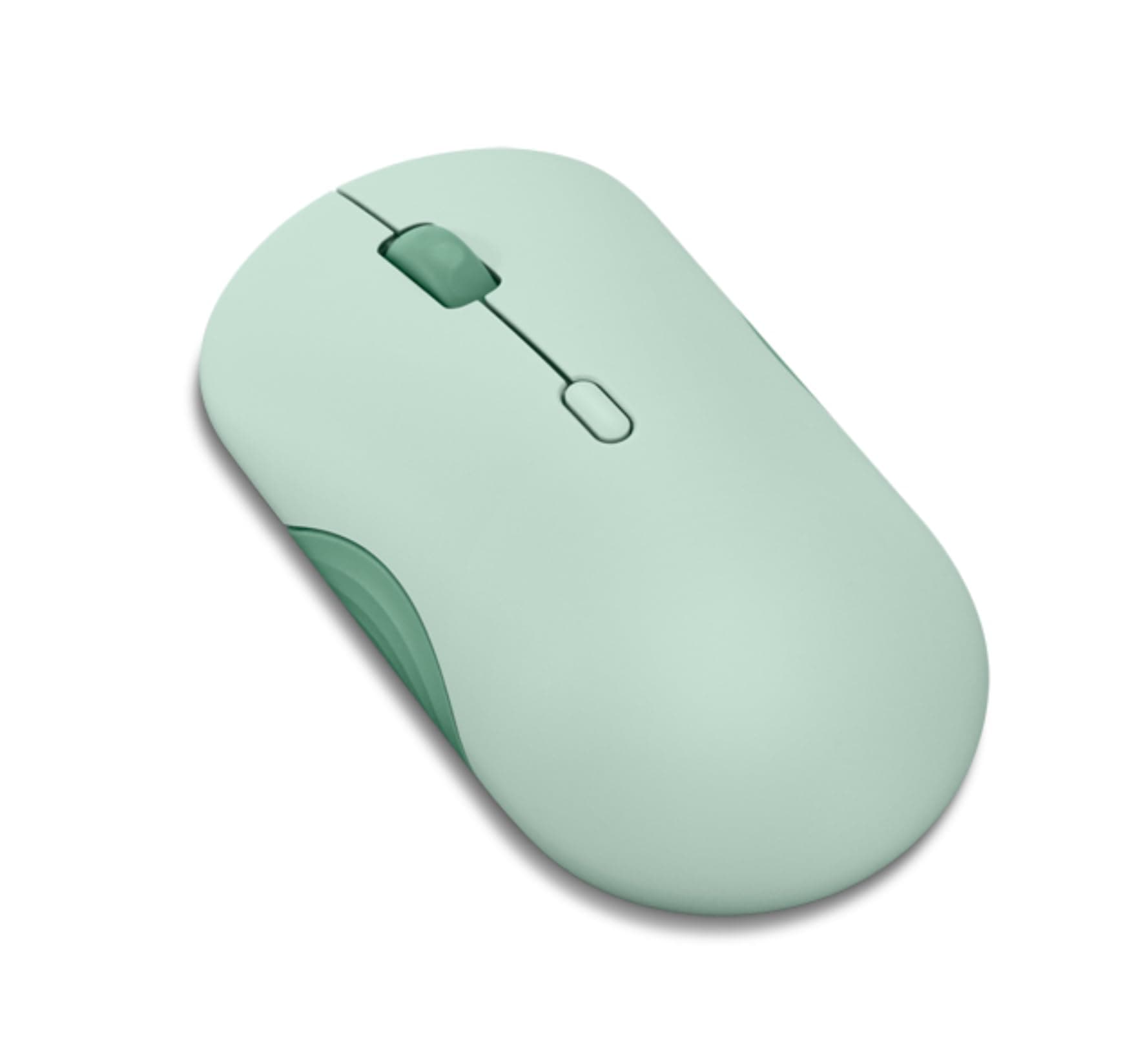 Мишка Lenovo 350, оптична (2400 dpi), безжична, Bluetooth, зелена, до 36 месеца живот на батерията