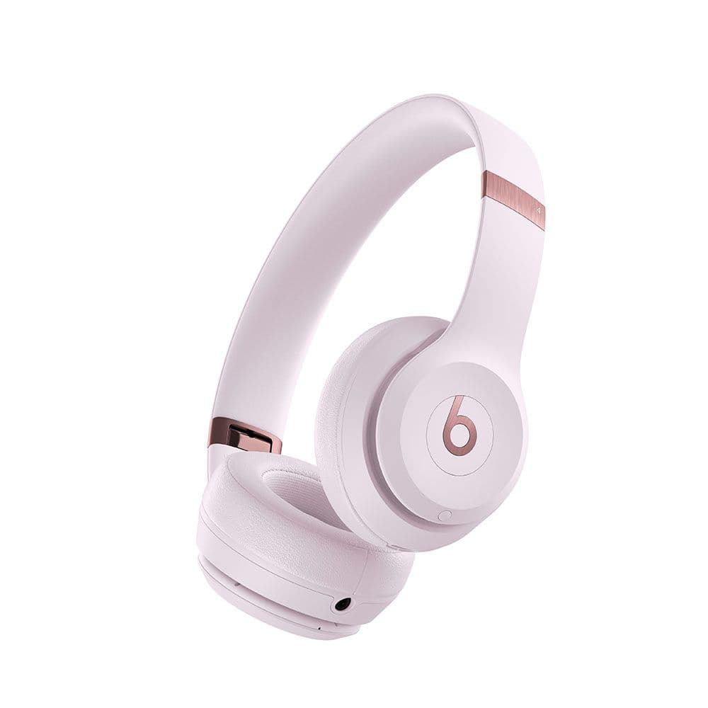 Слушалки Beats Solo4 Cloud Pink, безжични/жични, Bluetooth, USB-C, Jack 3.5mm, микрофон, до 50 часа време на работа, розови