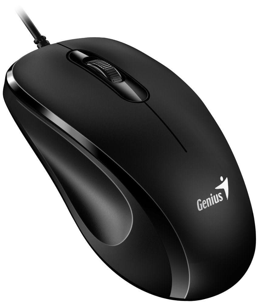 Мишка Genius DX-101, оптична (1200 dpi), USB, черна