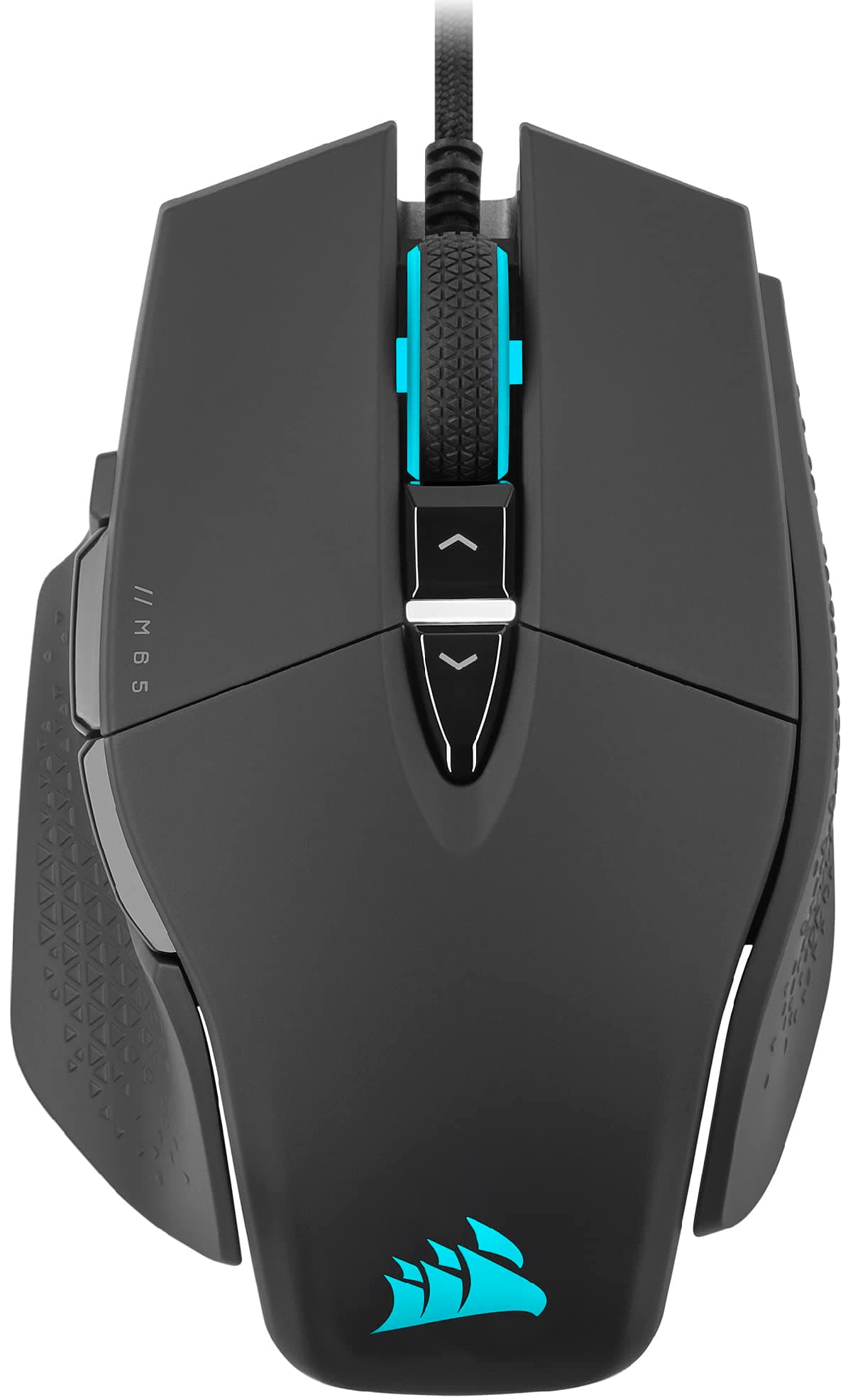 Мишка Corsair M65 RGB Ultra, оптична (26 000 dpi), безжична, USB, черна, гейминг, RGB подсветка, 8 бутона, 8000Hz Polling rate