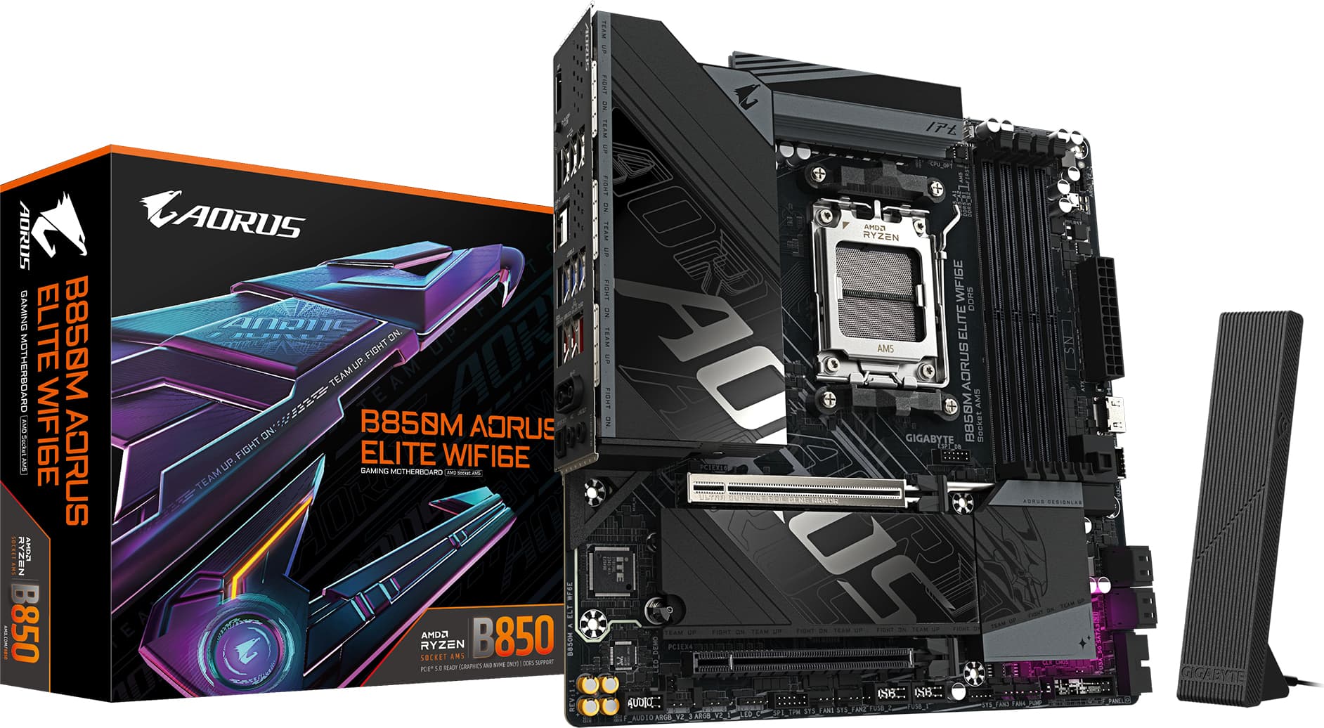 GIGABYTE B850M A ELT WF6E AM5 4xDDR5 2xM.2 4xSATA