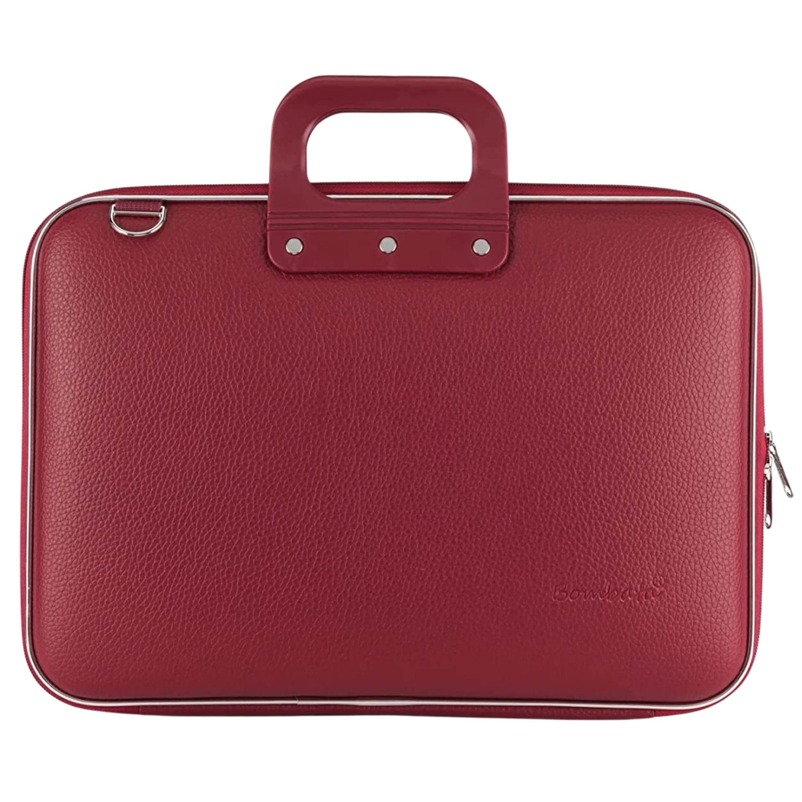 Чанта за лаптоп Bombata Classic borgogna red, до 16" (40.64 cm), червена