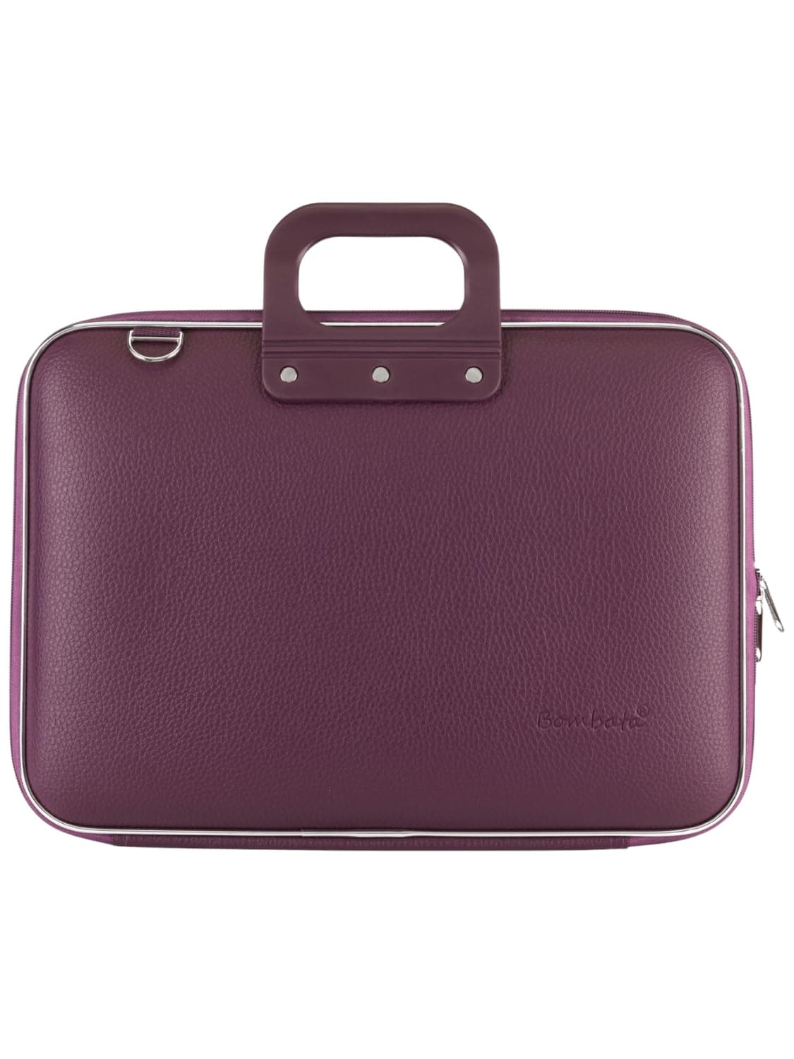 Чанта за лаптоп Bombata Classic plum purple, до 16" (40.64 cm), лилава
