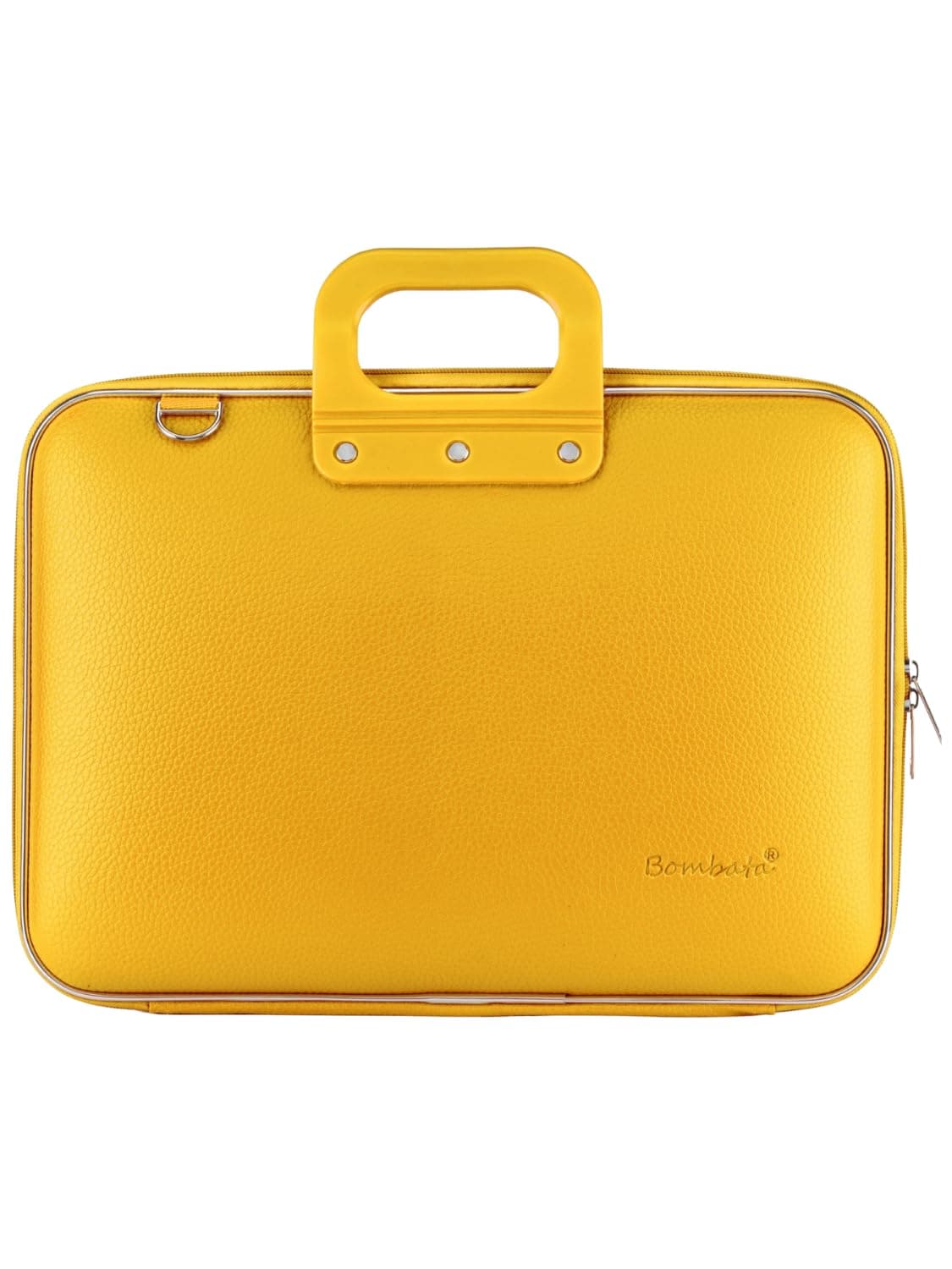 Чанта за лаптоп Bombata Classic saffron yellow, до 16" (40.64 cm), жълта