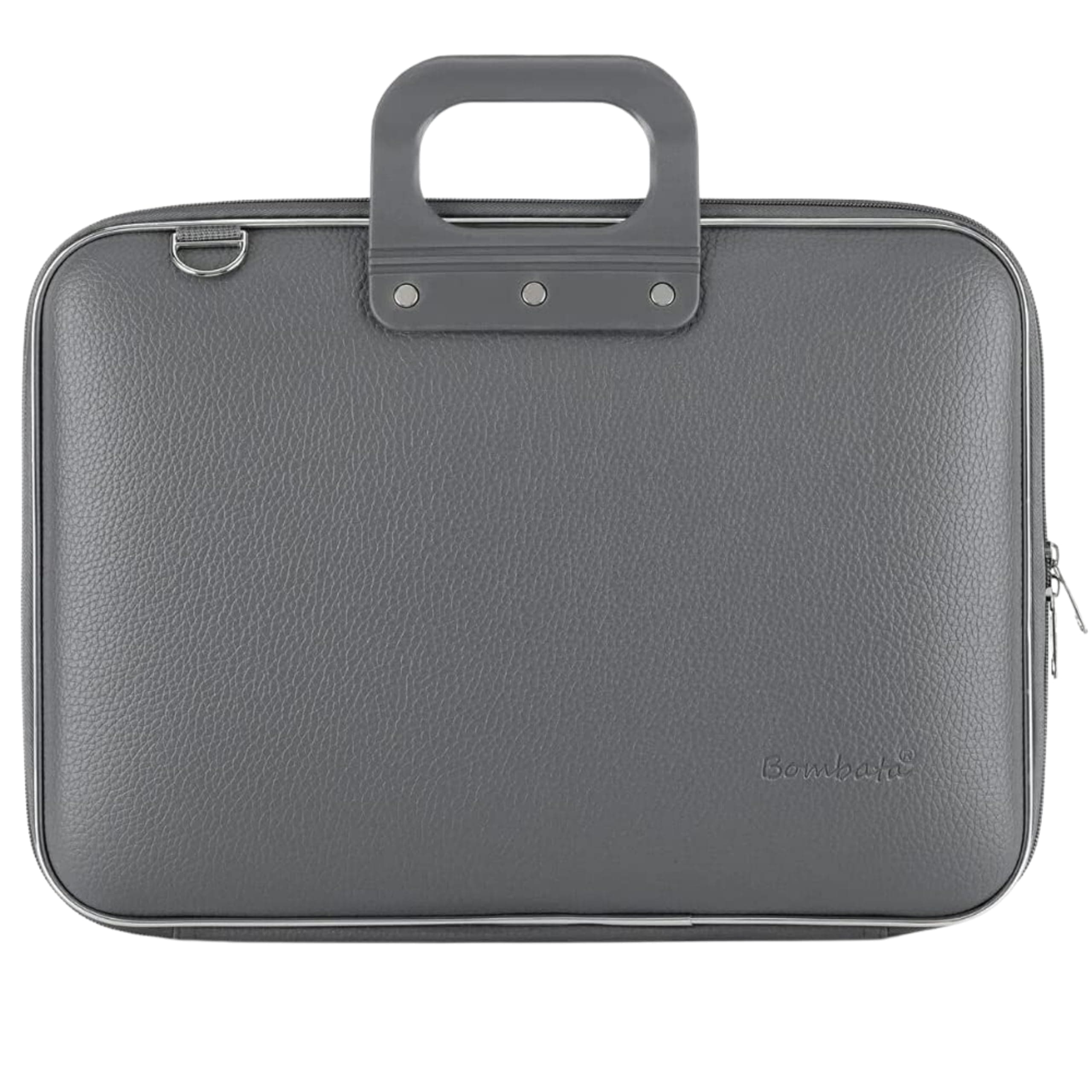 Чанта за лаптоп Bombata Classic charcoal, до 16" (40.64 cm), сива