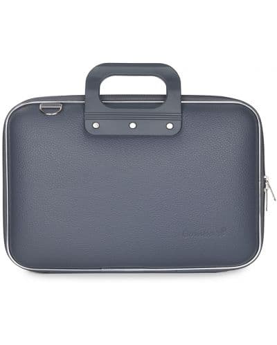 Чанта за лаптоп Bombata Mediobombata Classic grey, до 14" (35.56 cm), с дръжка, сива