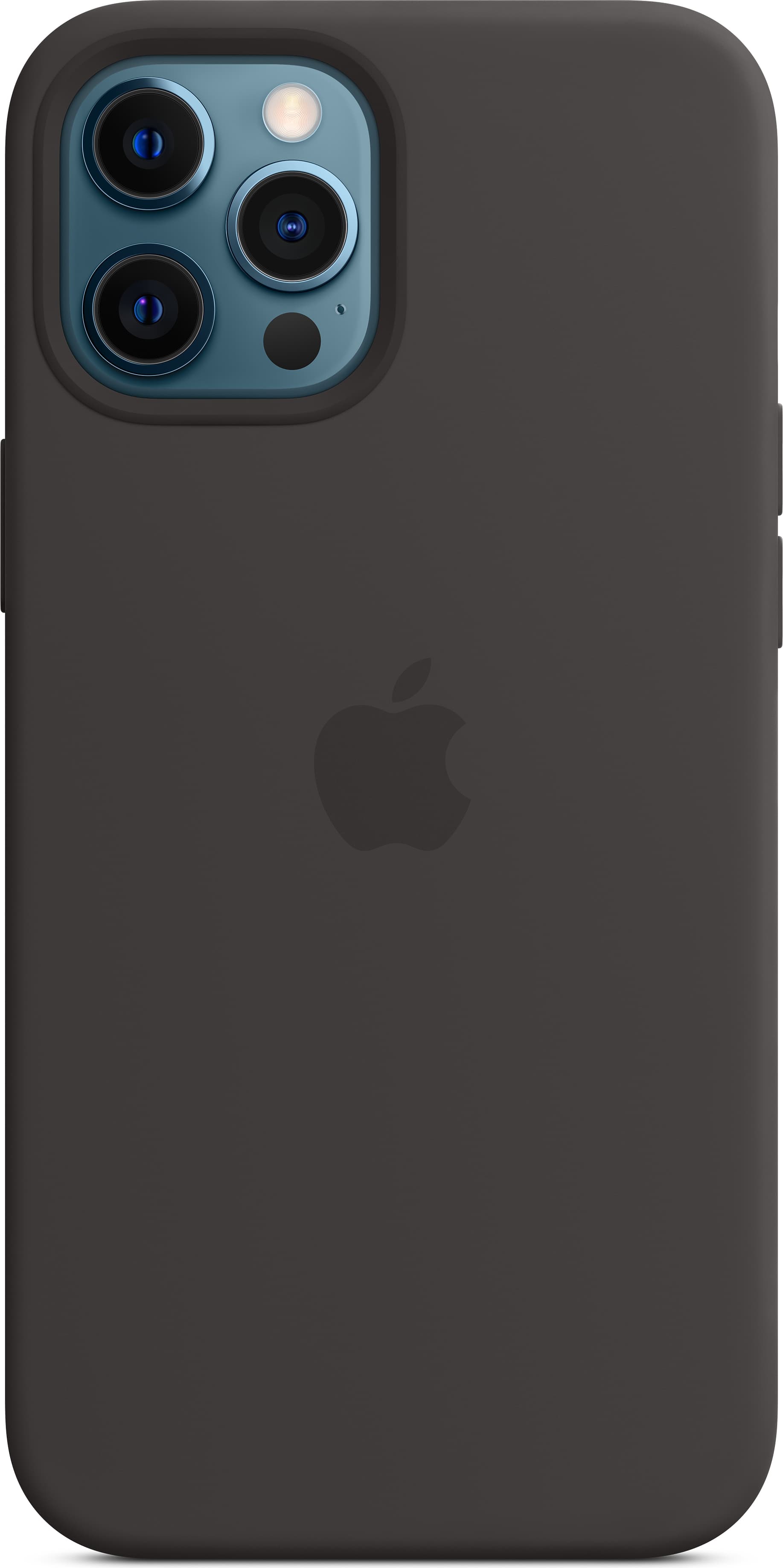 Оригинален силиконов кейс за iPhone 12 Pro Max с MagSafe - Apple iPhone Silicone Case with MagSafe (черен)
