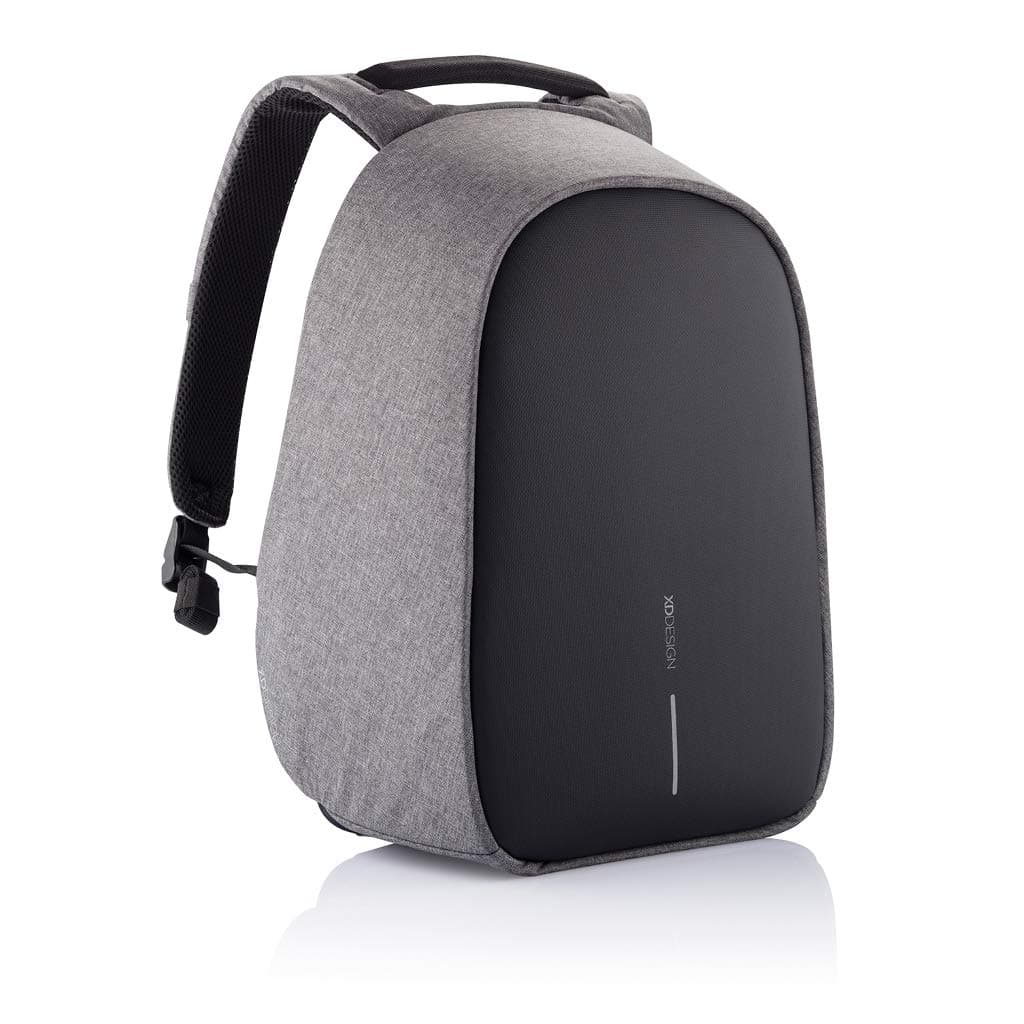 Раница за лаптоп XD Design Bobby Hero Small (P705.701), до 13.3" (33.78 cm), USB порт за зареждане, скрити джобове, без преден достъп, устойчив на прорязване материал, водоотблъскващ материал, черна
