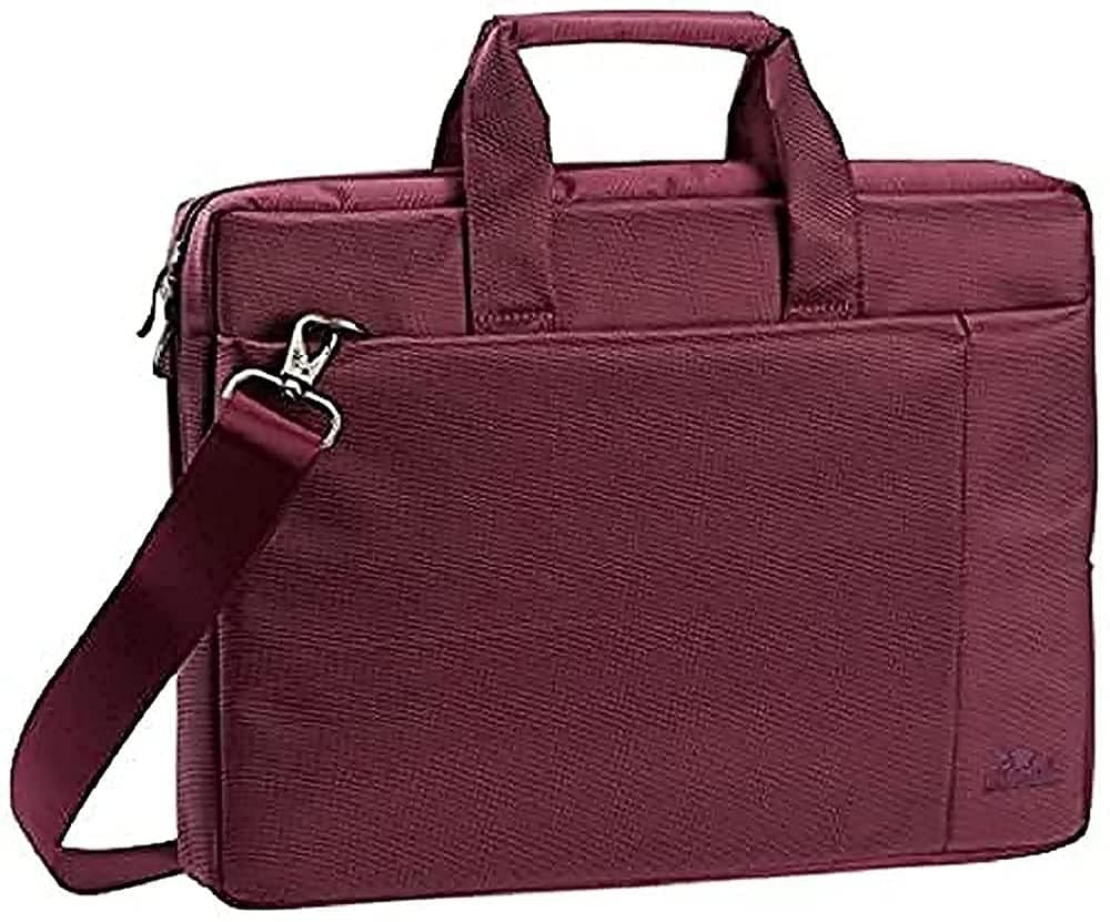 Чанта за лаптоп Rivacase 8231 Purple, до 15.6" (39.60cm), найлон, подплатени дръжки, лилава