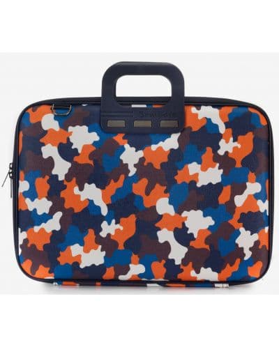 Чанта за лаптоп Bombata Camo, до 16" (40.64 cm), италиански дизайн, многоцветна