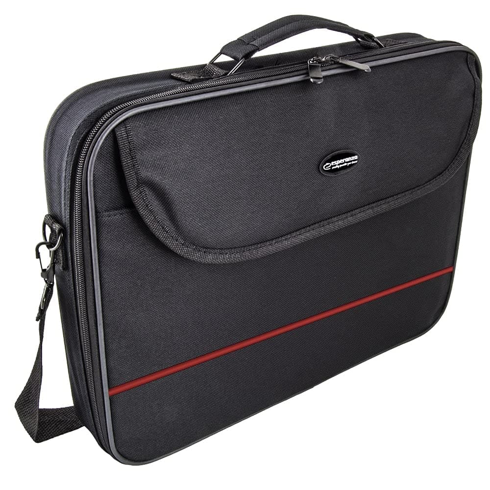 Чанта за лаптоп Esperanza ET101R, до 15.6" (39.62 cm), отделение за документи, черна
