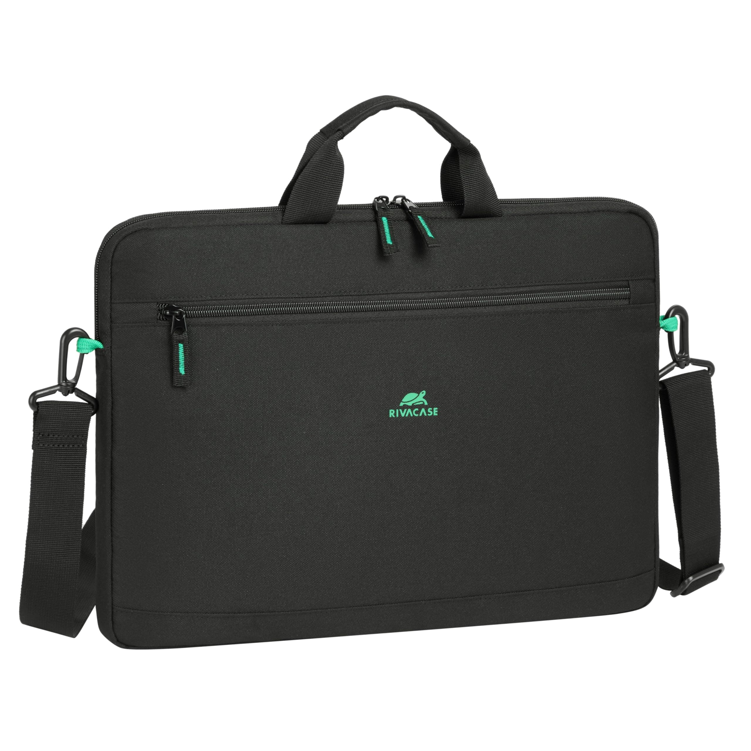 Калъф за лаптоп Rivacase 5516, 15.6"(39.62), регулируема презрамка, черен