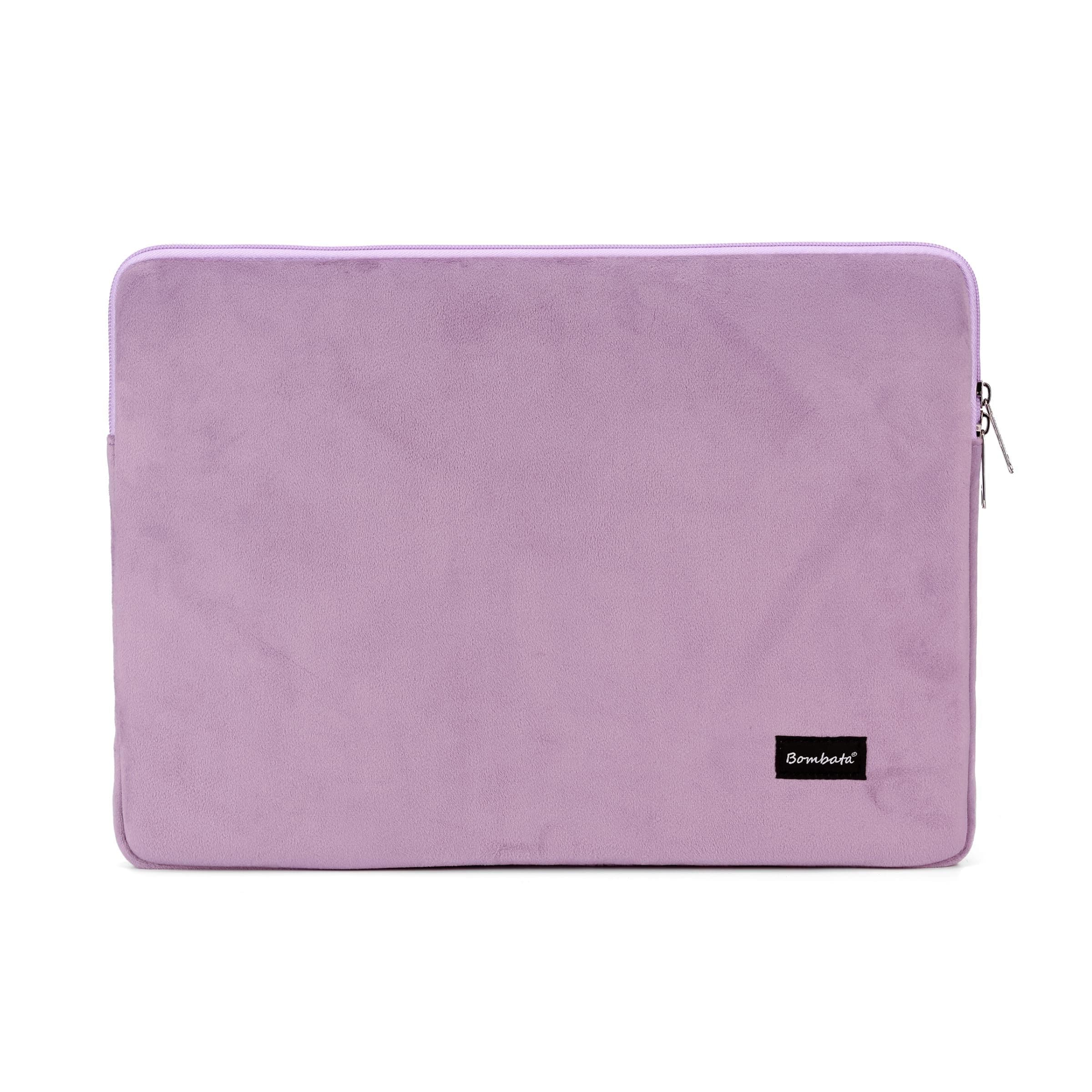 Калъф за лаптоп Bombata Sleeve Velvet, до 16" (40.64 cm), лилава