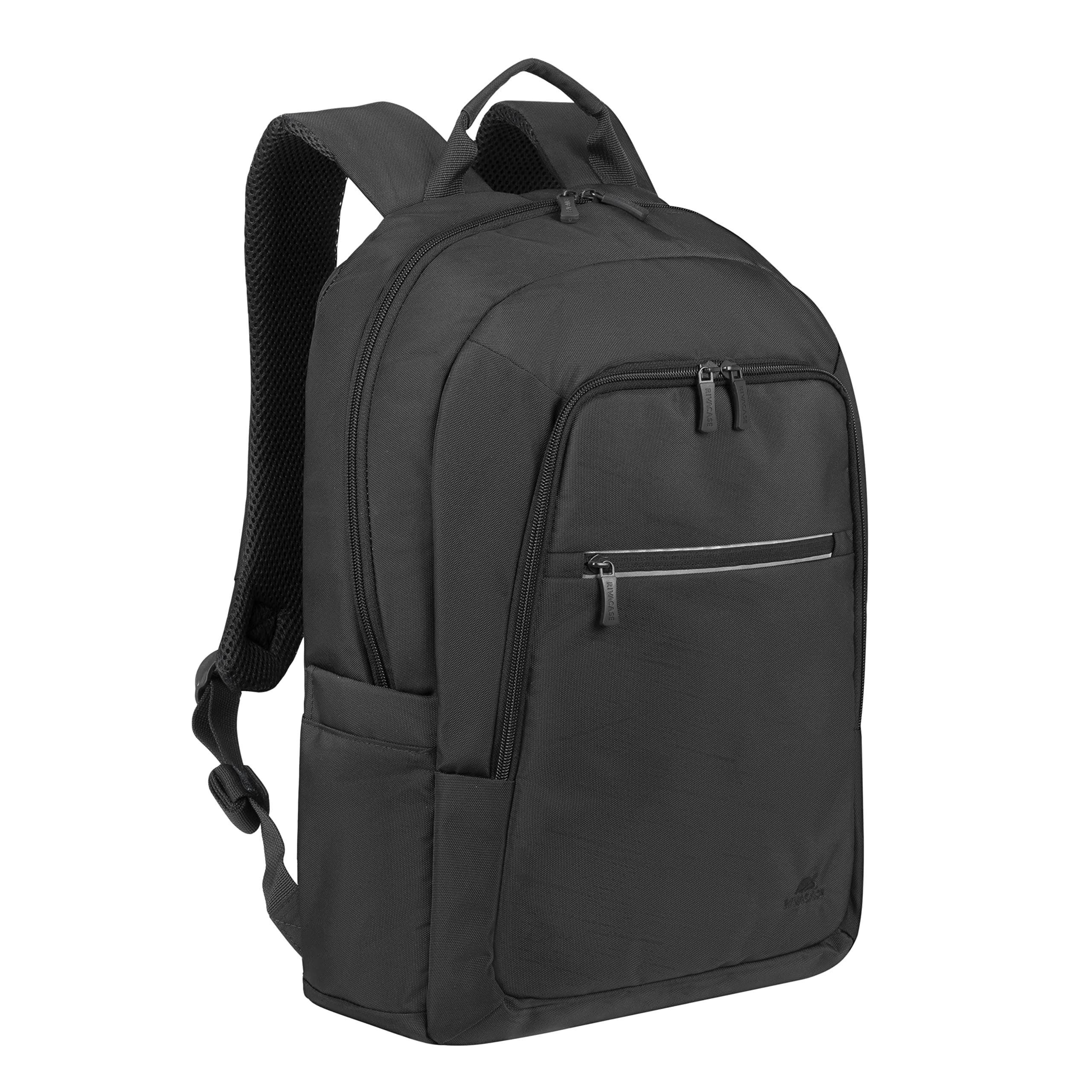 Раница за лаптоп Rivacase 7561BK, до 16" (40.64 cm), полиестер, черна