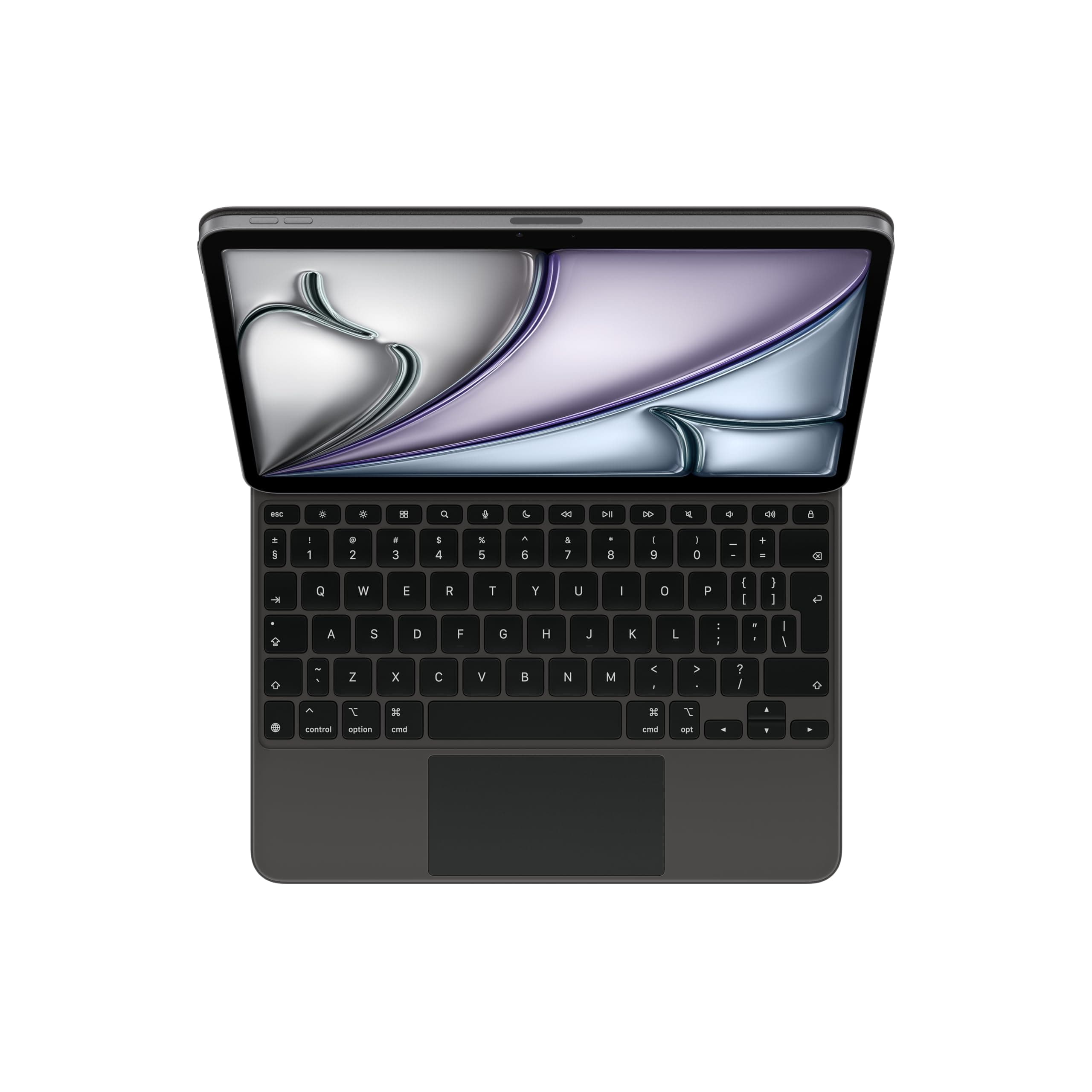 Клавиатура за таблет Apple Magic Keyboard (MGYX4Z/A), съвместима с iPad Air 11-inch (M3)/(M2)(5th/4th Gen), International English, черна