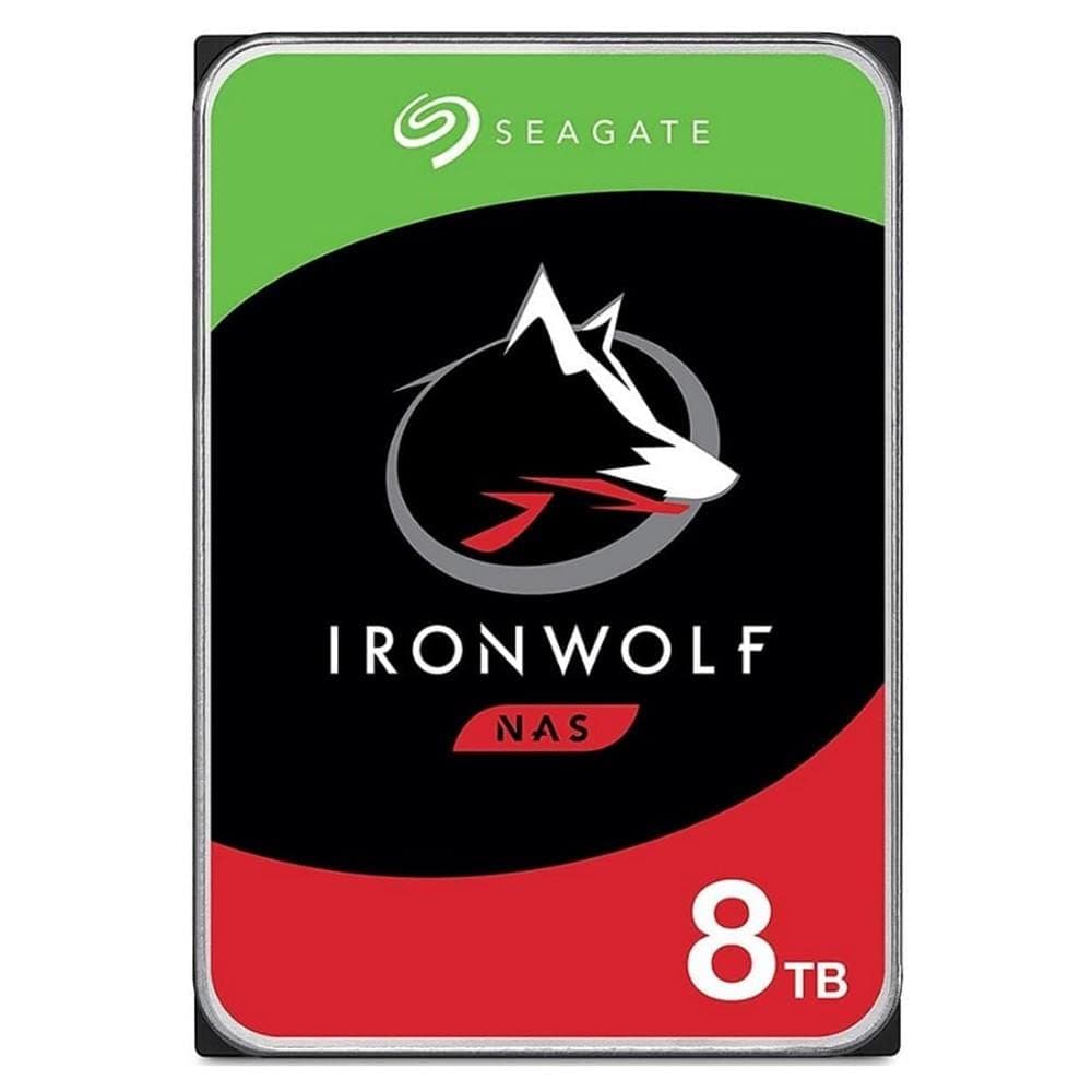 Хард диск SEAGATE IronWolf ST8000VN004, 8TB, 256MB Cache, SATA 6.0Gb/s