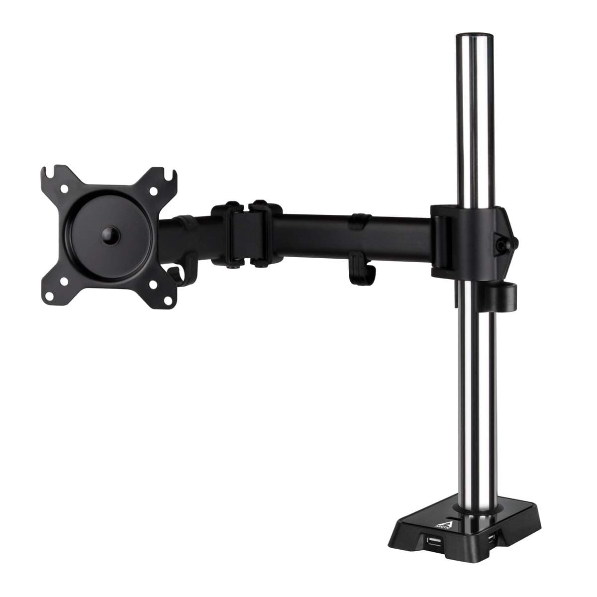 Стойка за монитор за бюро ARCTIC Z1 (Gen 3), Регулируема, до 49", 15 кг, hub USB 2.0, Черна