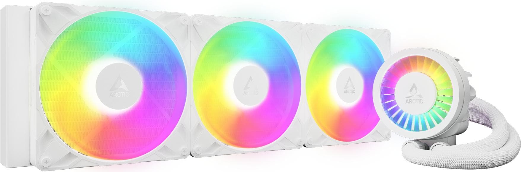 Охладител за процесор Arctic Liquid Freezer III Pro 420 A-RGB - White