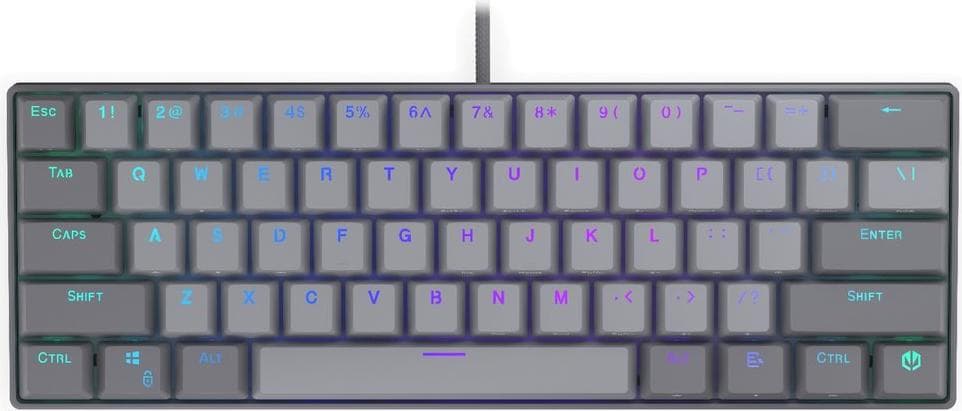 Endorfy механична клавиатура Thock V2 Compact, PBT, Endorfy Red switch, US Layout