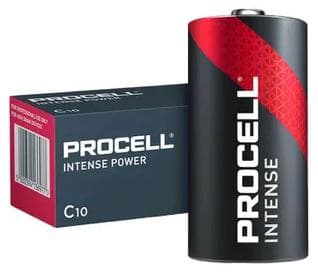 Батерия алкална индустриална LR14 C 1,5V 10pk опаковка INTENSE PROCELL /цена за 10 батерии/