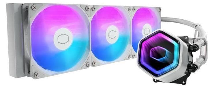 Охладител за процесор Cooler Master Master Liquid 360 Core II White ARGB