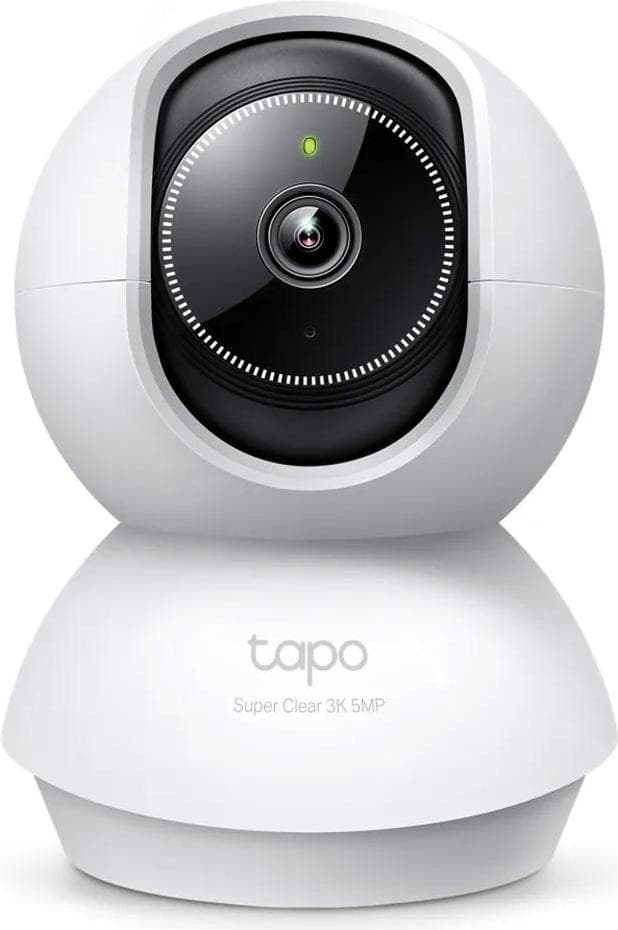 TP LINK Домашна охранителна камера с AI, 3K 5MP (2880×1620 px), H.264, microSD, 2.4 GHz Wi-Fi