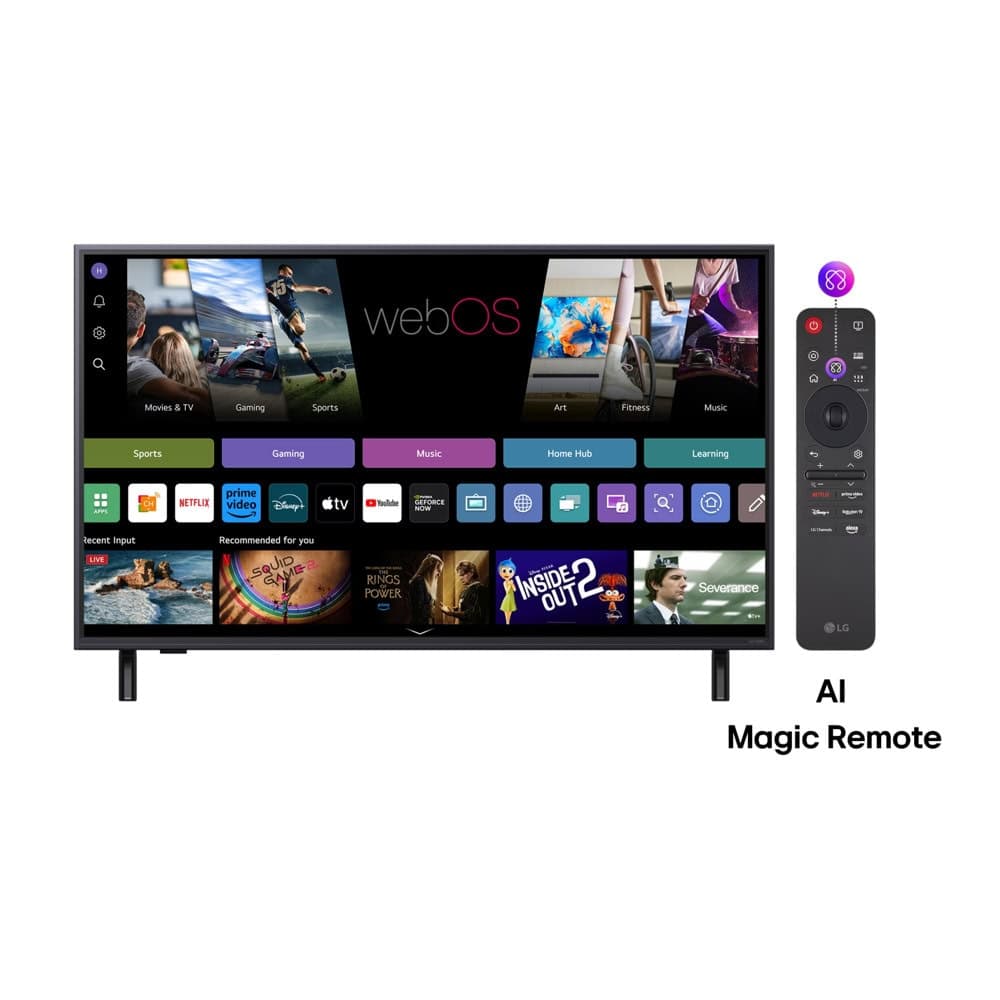 LG 50QNED82A3B, 50" 4K QNED HDR Smart TV, 3840x2160, DVB-T2/C/S2, Alpha 7 AI Processor, HDR10 / HLG, webOS 25 ThinQ, VRR / ALLM / HGiG, 4K Upscaling, WiFi 5, Voice Controll, Bluetooth 5.1, AirPlay 2, LAN, CI, HDMI, SPDIF, Google Cast, 2 pole Stand