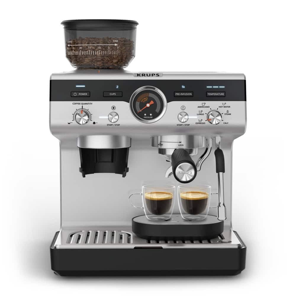 Krups XP801T10 Esp Pump+Grinder Precision