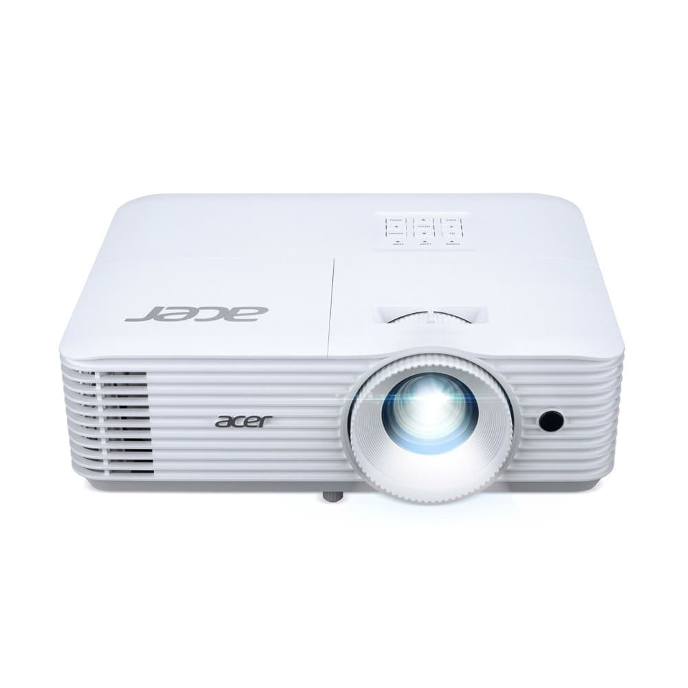 Acer Projector P1358i, DLP, WXGA (1280x800), 5000 ANSI Lumens, 20,000:1, 1.3x, 2x HDMI (1.4a), VGA, RCA, Wireless dongle included, Audio in/out (3.5mm), VGA out, DC Out (5V/1A, USB-A), Speaker 10W, Bluelight Shield, 2.8kg, Bag, 3Y, White