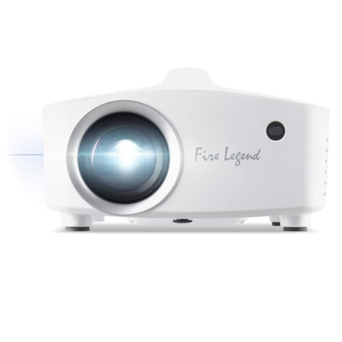 ACER AOPEN Projector QF13s, LCD, LED Light Source, Full HD (1920x1080),350 ANSI Lum (8000 LED Lum), 1000:1, Auto Focus, HDMI 1.4, USB (Type A 2.0) x1, share output port, AV (Composite + Audio R/L),DC out, Speaker 5W, LED lifespan up to 30,000h, 1.9 kg, White