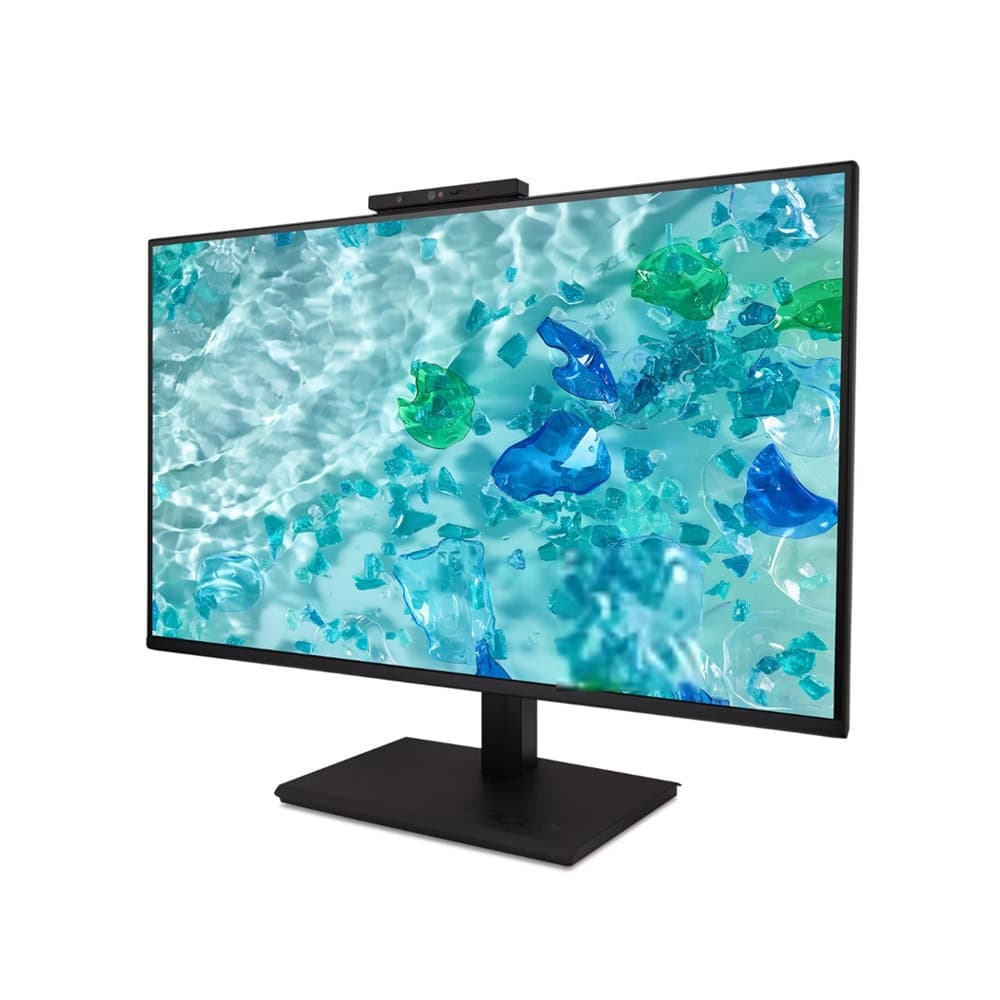 Acer Vero B247YD6bmiprczx, 23.8" IPS LED ZeroFrame, FHD (1920x1080), Adaptive Sync 120Hz, 4ms (GTG), 1500:1, 250 nits, HDMI, VGA, DP, Speakers, Audio in/out, USB3.2x3 (1up 3down), 5MP Cam, ERGO Stand, Energy Star, EPEAT Gold, Black