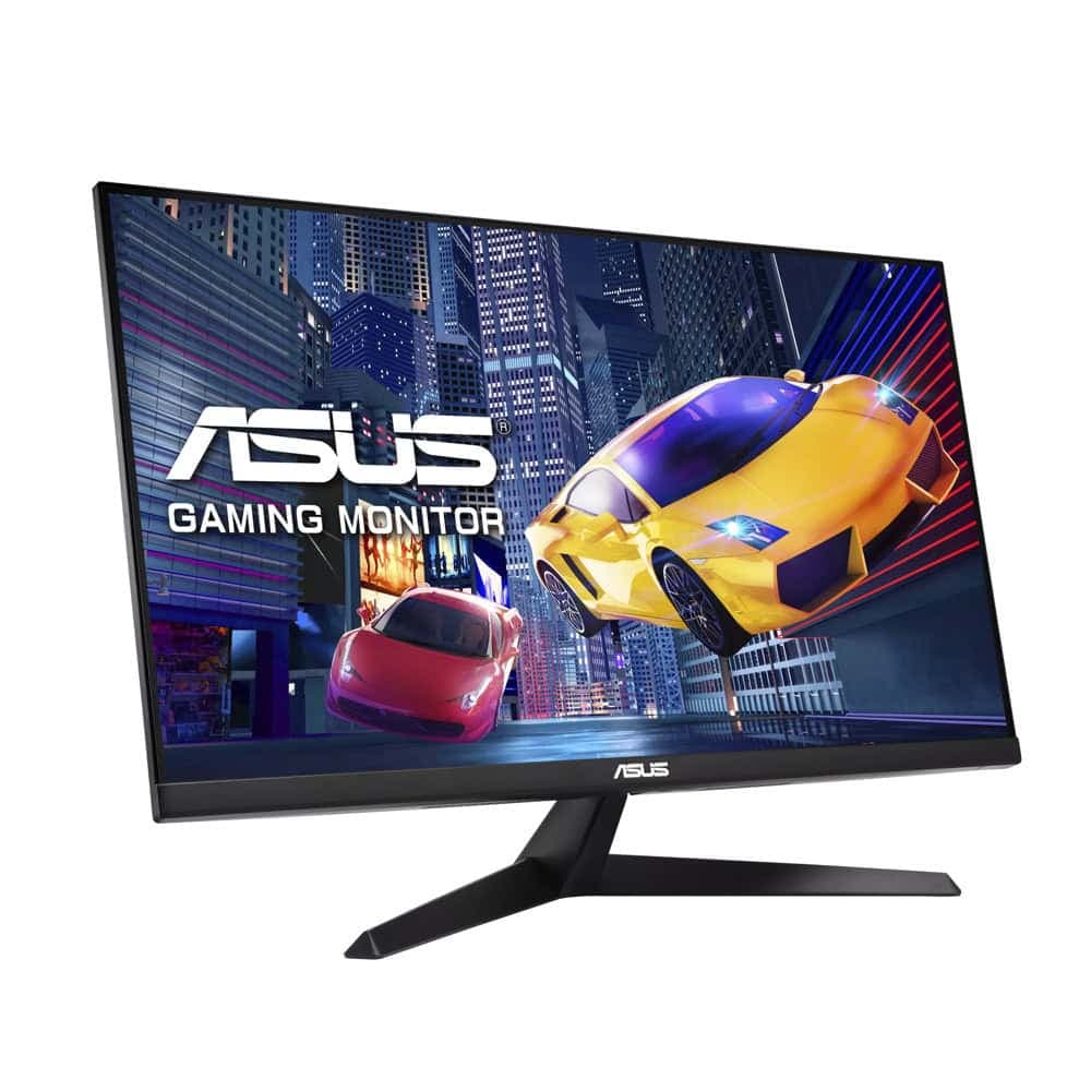 Asus VY279HGR Eye Care Gaming Monitor, 27" FHD (1920 x 1080), IPS, 120Hz(OC), SmoothMotion, 1ms (MPRT), Adaptive Sync, Eye Care Plus technology, Blue Light Filter, Flicker Free, antibacterial treatment,Black