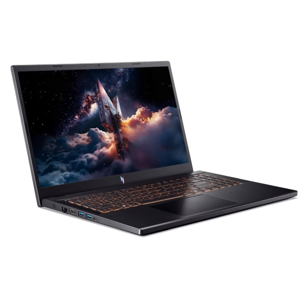 Acer Nitro V 15, ANV15-52-90QG, Intel Core i9-13900H (up to 5.4GHz, 24MB), 15.6" FHD (1920x1080) IPS 165Hz, 32GB DDR4 (2x16GB), 1TB PCIe NVMe SSD, NVIDIA GeForce RTX 5050 8GB GDDR7, HD Cam, WiFi ax, BT 5.2, Backlit Kbd, No OS, Obsidian Black