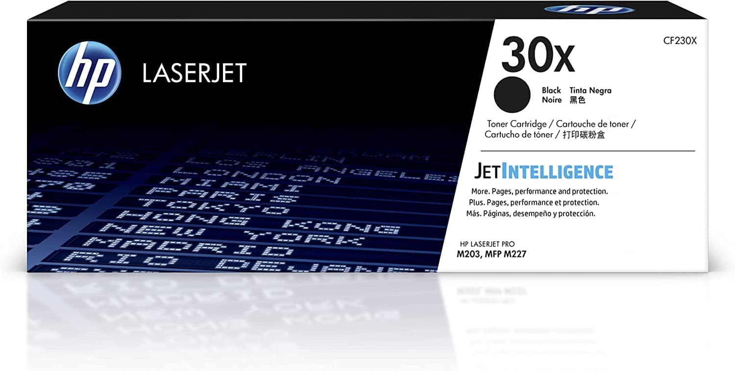 HP 30X оригинална тонер касета с голям капацитет LaserJet CF230X Black XL