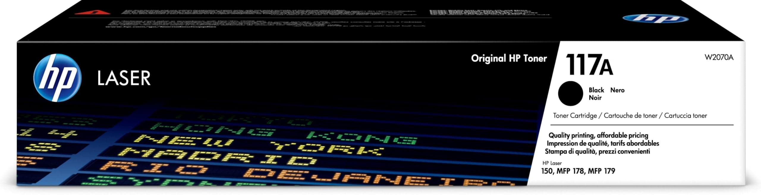 Оригинална черна лазерна тонер касета HP 117A