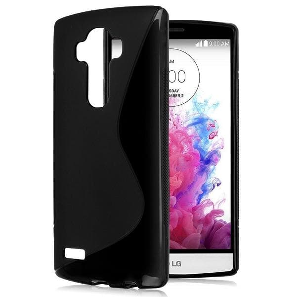 Силиконов (TPU) калъф за LG G4 - S-Line Cover Case (черен)